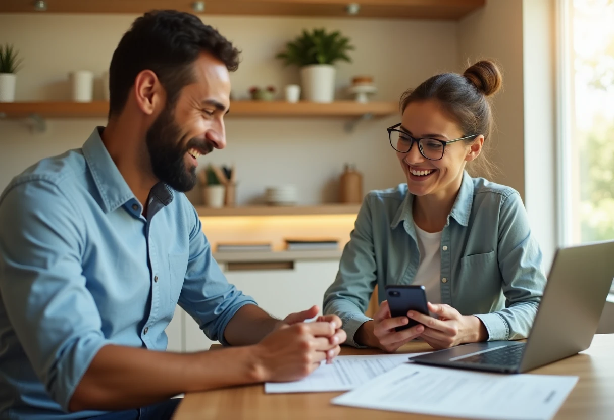 Discussing car finance options