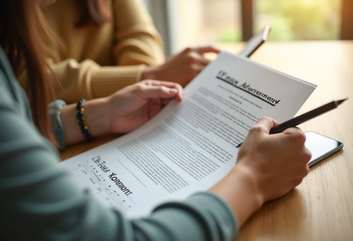 Reviewing car loan terms