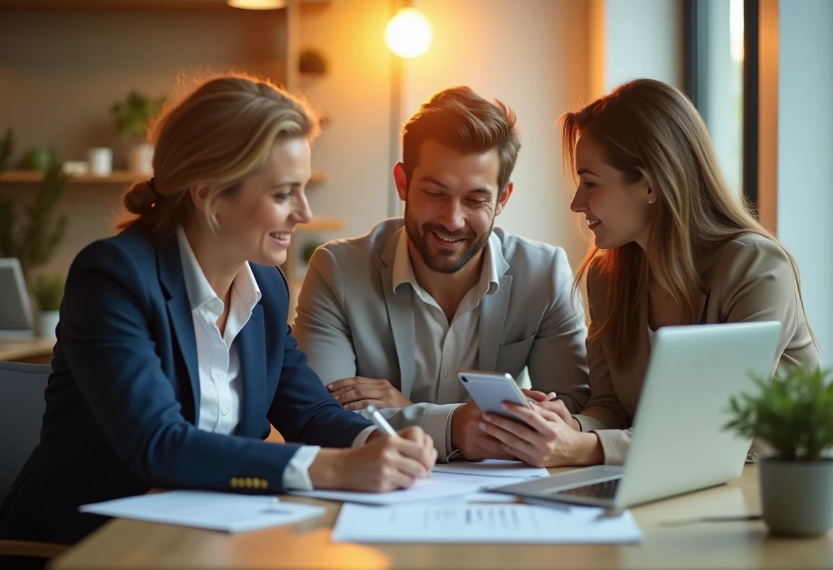 Discussing flexible loan options
