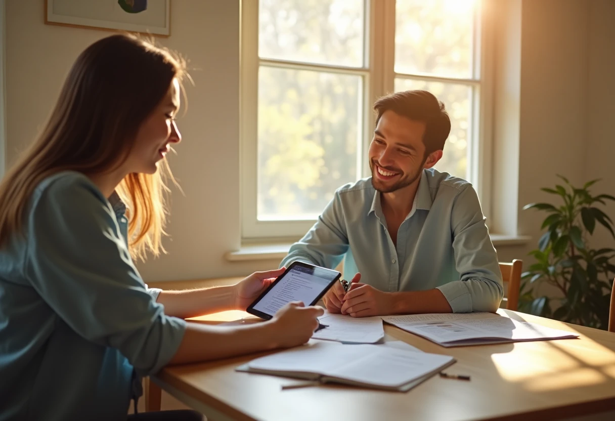Reviewing loan options