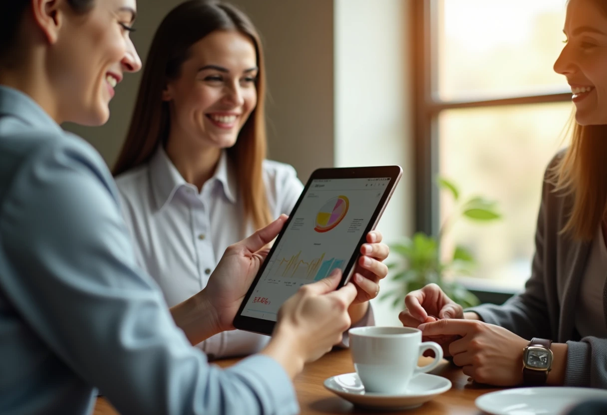 Discussing loan options